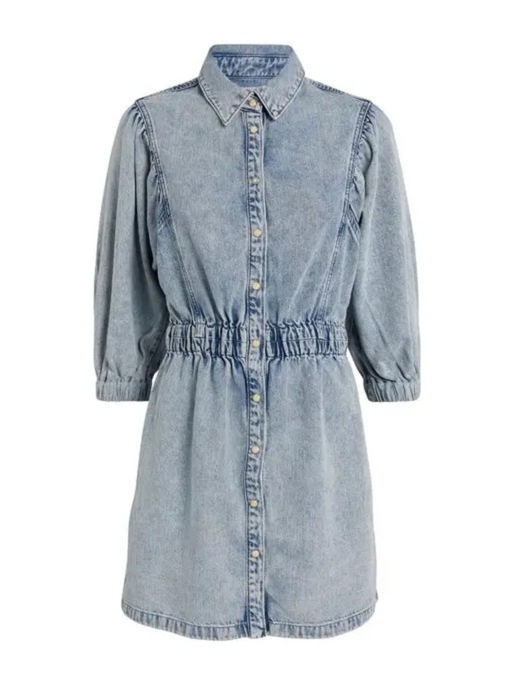 All saints, Osa Denim Mini Dress, Size 4